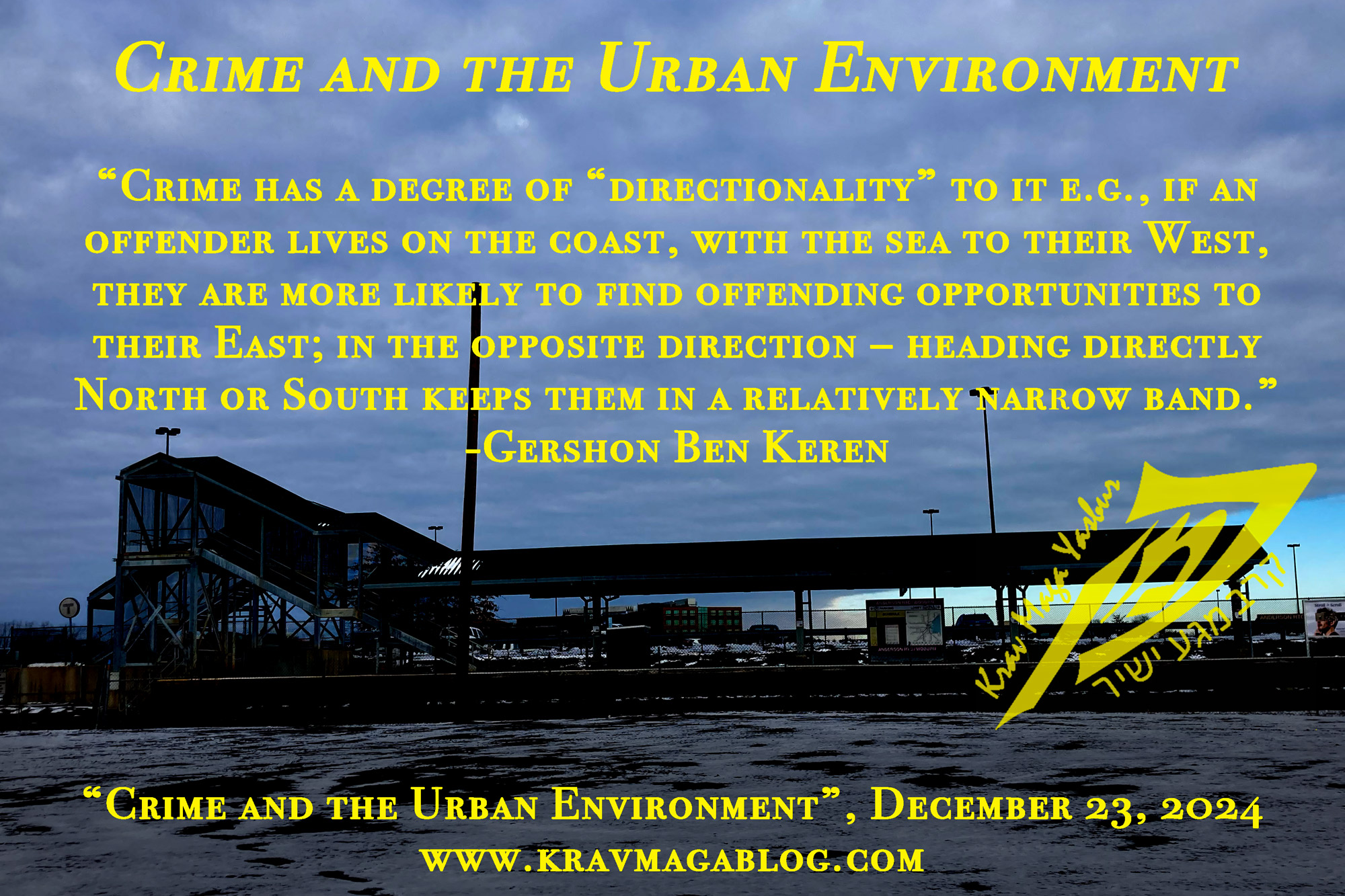 Crime and the Urban Environment