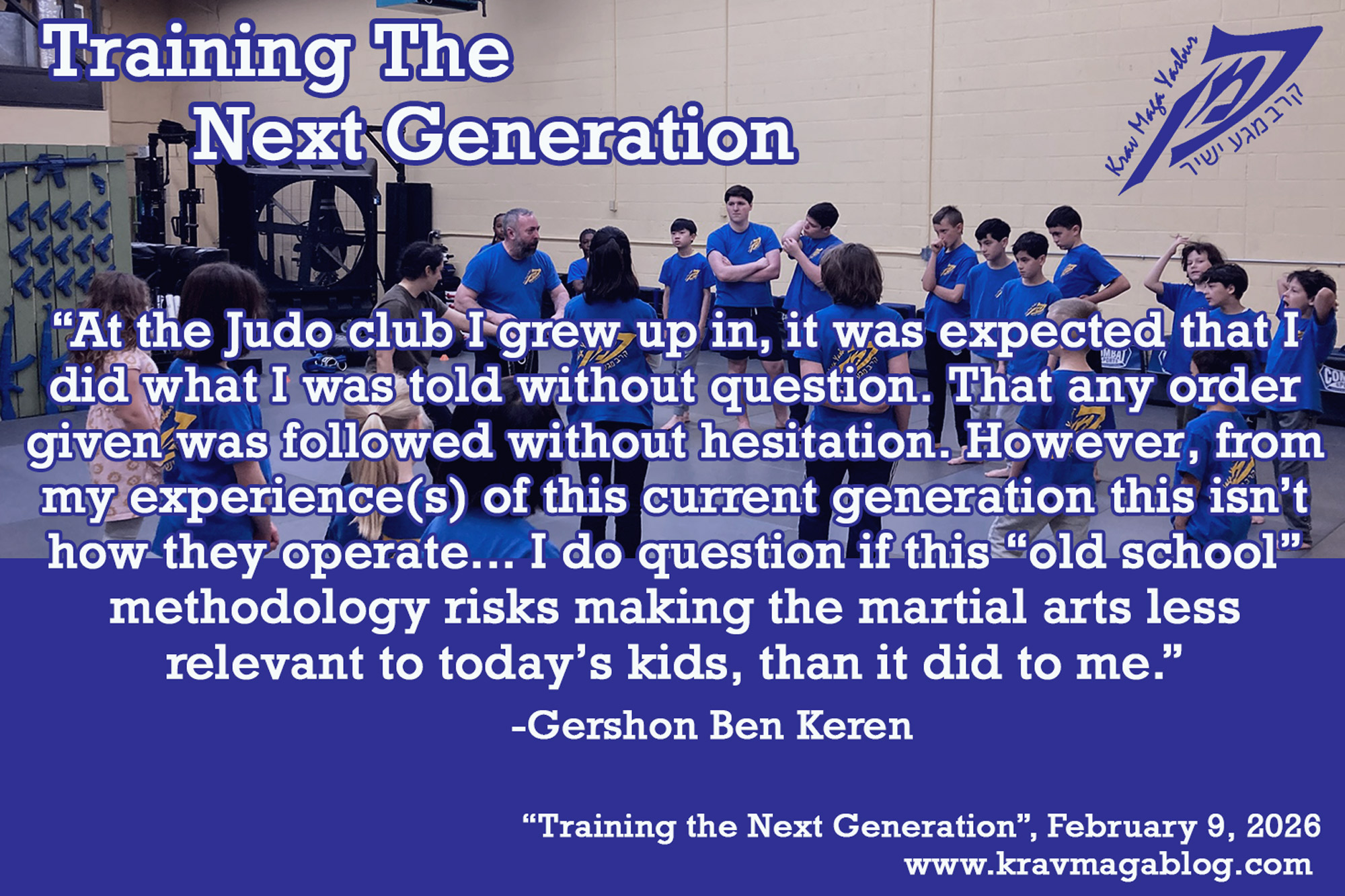 Training The Next Generation