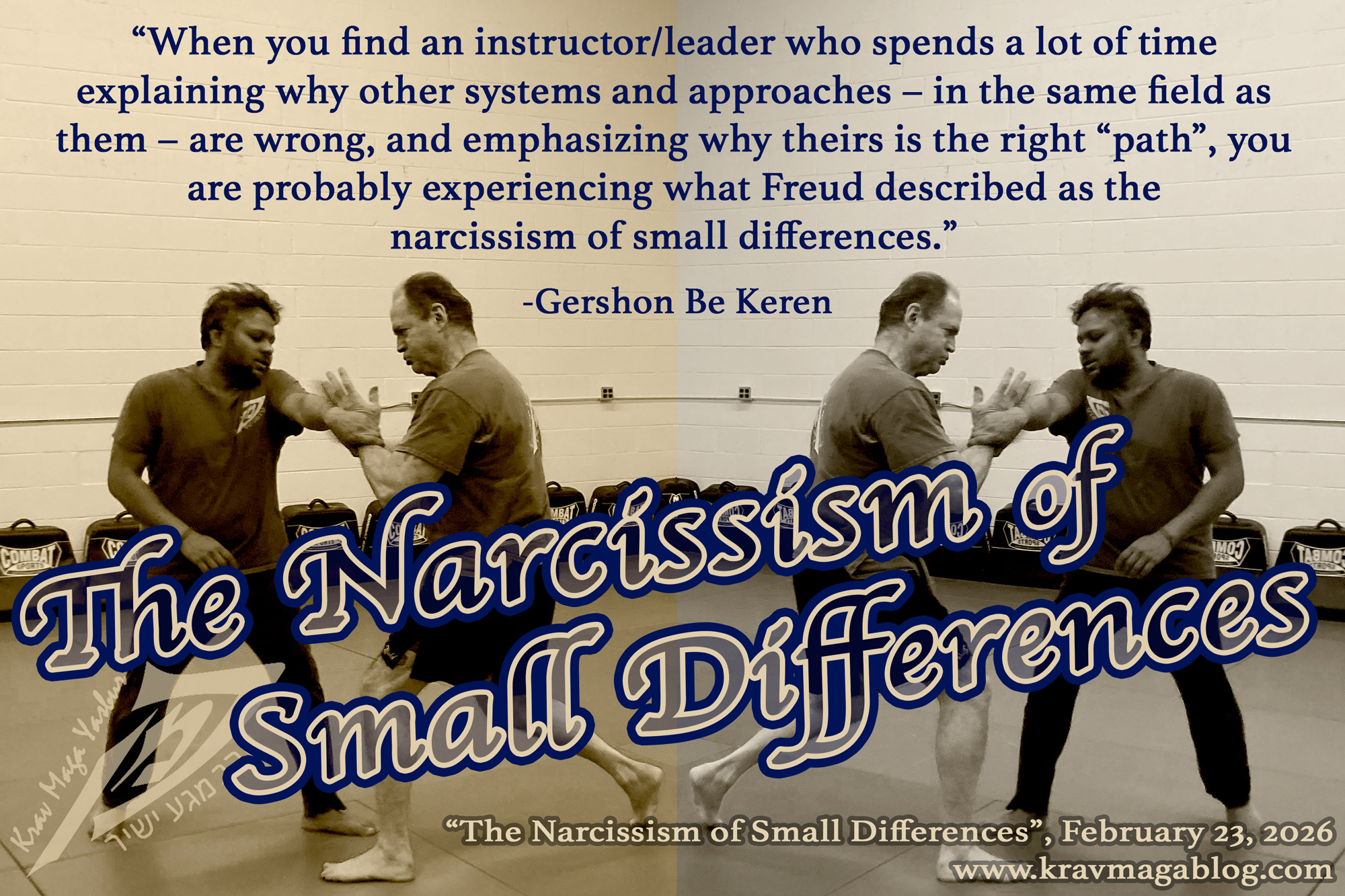 The Narcissism of Small Differences